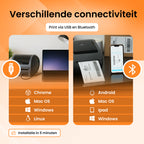 PerfectPrint Labelprinter + 30 labels