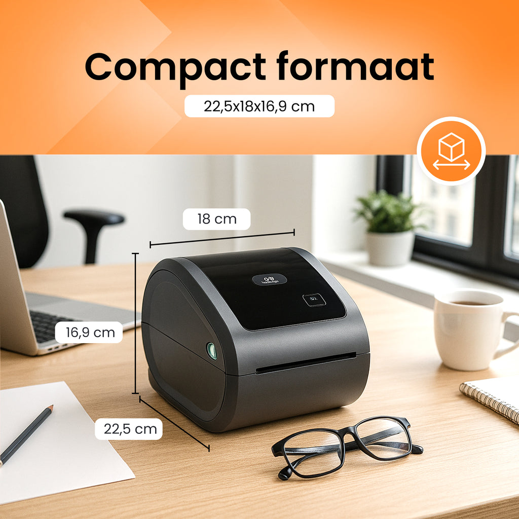 PerfectPrint Labelprinter + 30 labels