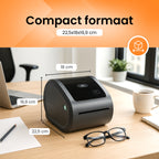 PerfectPrint Labelprinter + 30 labels